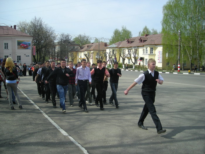 Состоялась репетиция торжественного шествия 9 мая